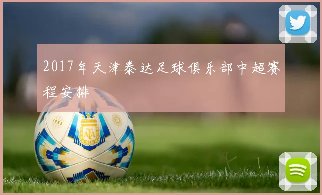 2017年天津泰达足球俱乐部中超赛程安排